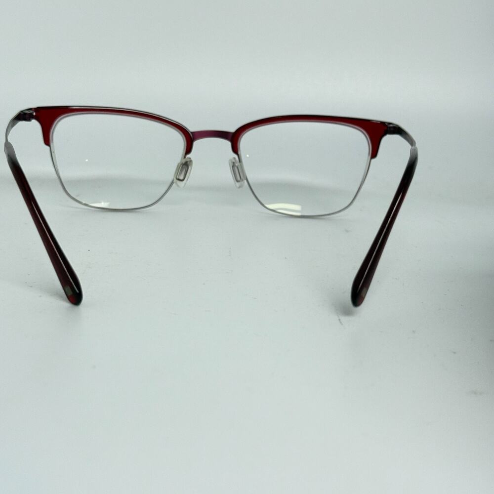 Modo Modo.Com Eyeglasses Frames Red 037 51-20-140… - image 3